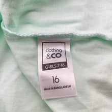 Load image into Gallery viewer, Girls Clothing &amp; Co, cotton long sleeve top, unicorn, EUC, size 16,  
