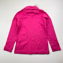 Load image into Gallery viewer, Girls B&amp;L, pink cotton roll neck top / skivvy, NEW, size 4,  