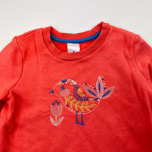 Load image into Gallery viewer, Girls Target, embroidered fleece lined sweater / jumper, FUC, size 2,  
