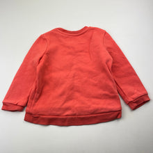 Load image into Gallery viewer, Girls Target, embroidered fleece lined sweater / jumper, FUC, size 2,  