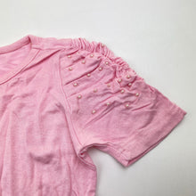 Load image into Gallery viewer, Girls Fresh Baked, embellished stretchy t-shirt / top, GUC, size 5,  