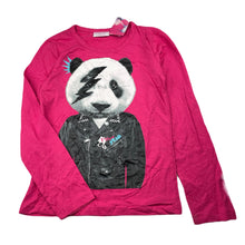 Load image into Gallery viewer, Girls Mango, pink cotton long sleeve t-shirt / top, NEW, size 10,  