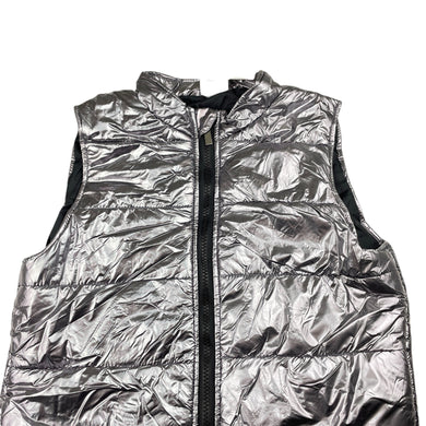 Girls B Collection, metallic puffer vest / sleeveless jacket, NEW, size 14,  