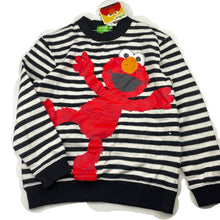 Load image into Gallery viewer, Girls Bossini, Seasame Street Elmo fleece lined sweater / jumper, NEW, size 8,  