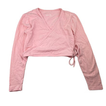 Load image into Gallery viewer, Girls Anko, pink ballet / dance wrap top, GUC, size 10,  