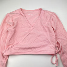 Load image into Gallery viewer, Girls Anko, pink ballet / dance wrap top, GUC, size 10,  