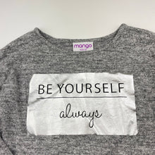 Load image into Gallery viewer, Girls Mango, soft feel lightweight knit asymmetrical top, EUC, size 10,  