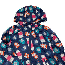 Load image into Gallery viewer, Girls H&amp;T, fleece lined spray jacket / coat, GUC, size 6,  