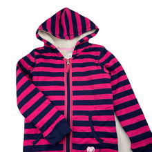 Load image into Gallery viewer, Girls Target, thick fleece lined zip hoodie sweater, EUC, size 7,  
