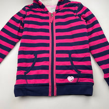 Load image into Gallery viewer, Girls Target, thick fleece lined zip hoodie sweater, EUC, size 7,  