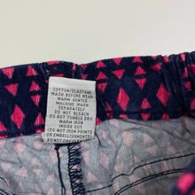 Load image into Gallery viewer, Girls Target, stretch corduroy pants, elasticated, Inside leg: 38.5cm, GUC, size 4,  