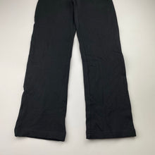 Load image into Gallery viewer, Girls Mango, black stretchy casual pants, elasticated, Inside leg: 60cm, EUC, size 10,  
