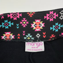Load image into Gallery viewer, Girls Mango, black stretchy casual pants, elasticated, Inside leg: 60cm, EUC, size 10,  