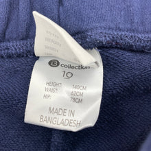 Load image into Gallery viewer, Girls B Collection, navy casual pants, elasticated, Inside leg: 61cm, FUC, size 10,  