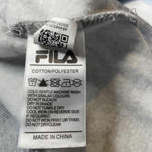 Load image into Gallery viewer, Girls FILA, grey fleece lined sweater / jumper, EUC, size 10,  