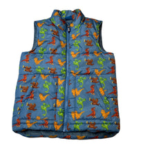 Load image into Gallery viewer, Boys Disney, The Good Dinosaur puffer vest, EUC, size 6,  