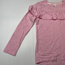 Load image into Gallery viewer, Girls Target, pink marle cotton long sleeve top, EUC, size 10,  