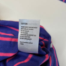 Load image into Gallery viewer, Girls Miss Understood, striped cotton long sleeve top, NEW, size 12,  