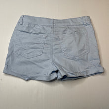 Load image into Gallery viewer, Girls Anko, blue stretch cotton shorts, adjustable, GUC, size 10,  