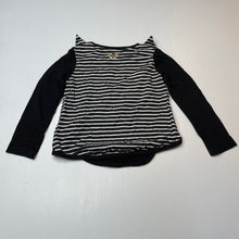 Load image into Gallery viewer, Girls Mooks, cotton long sleeve top, cat, FUC, size 4,  