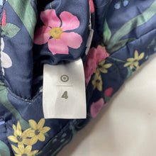 Load image into Gallery viewer, Girls Target, reversible floral / pink puffer vest, NEW, size 4,  