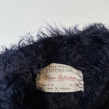 Load image into Gallery viewer, Girls Zara, navy fluffy sweater / jumper, GUC, size 9-10,  