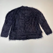 Load image into Gallery viewer, Girls Zara, navy fluffy sweater / jumper, GUC, size 9-10,  
