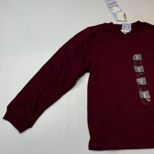 Load image into Gallery viewer, Girls Match It, maroon fleece lined sweater / jumper, NEW, size 7,  