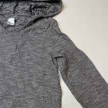Load image into Gallery viewer, Girls Target, striped cotton hooded long sleeve top, GUC, size 12,  