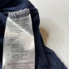 Load image into Gallery viewer, Girls Cotton On, navy cotton long sleeve top, fox, GUC, size 4,  