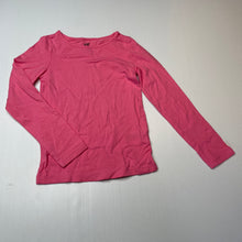 Load image into Gallery viewer, Girls H&amp;M, stretchy organic cotton blend long sleeve top, FUC, size 5-6,  