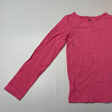 Load image into Gallery viewer, Girls H&amp;M, stretchy organic cotton blend long sleeve top, FUC, size 5-6,  