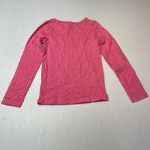 Load image into Gallery viewer, Girls H&amp;M, stretchy organic cotton blend long sleeve top, FUC, size 5-6,  