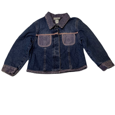 Girls Ikks, lightweight denim jacket, FUC, size 4,  