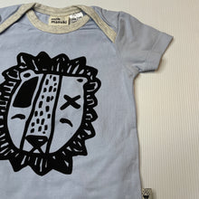 Load image into Gallery viewer, Boys Milk &amp; Masuki, organic cotton blend t-shirt / top, lion, EUC, size 0,  
