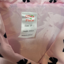 Load image into Gallery viewer, Girls Ollies Place, pink &amp; black vest / sleeveless jacket, EUC, size 5,  