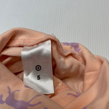 Load image into Gallery viewer, Girls Target, stretchy roll neck top / skivvy, unicorns, EUC, size 5,  