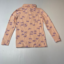 Load image into Gallery viewer, Girls Target, stretchy roll neck top / skivvy, unicorns, EUC, size 5,  