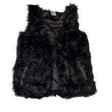 Load image into Gallery viewer, Girls Miss Understood, lined faux fur vest, singlet hook fasten, EUC, size 7,  