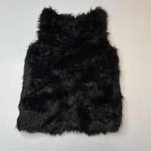 Load image into Gallery viewer, Girls Miss Understood, lined faux fur vest, singlet hook fasten, EUC, size 7,  