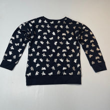 Load image into Gallery viewer, Girls Kids &amp; Co, navy long sleeve top / lightweight sweater, EUC, size 5,  
