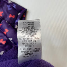 Load image into Gallery viewer, Girls Mix Kids, purple fleece lined puffer vest, EUC, size 6,  