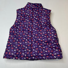 Load image into Gallery viewer, Girls Mix Kids, purple fleece lined puffer vest, EUC, size 6,  
