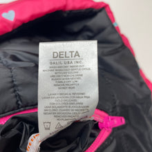 Load image into Gallery viewer, Girls Little Miss Matched, reversible puffer vest / sleeveless jacket, EUC, size 8,  