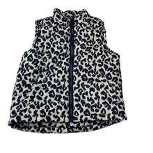 Load image into Gallery viewer, Girls Target, animal print puffer vest / sleeveless jacket, EUC, size 4,  