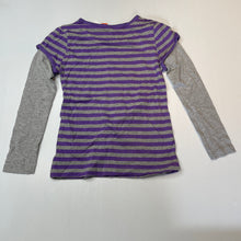 Load image into Gallery viewer, Girls Fun Spirit, striped long sleeve t-shirt / top, NEW, size 7,  