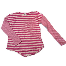 Load image into Gallery viewer, Girls Target, pink stripe cotton long sleeve top, EUC, size 10,  