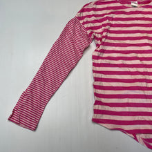 Load image into Gallery viewer, Girls Target, pink stripe cotton long sleeve top, EUC, size 10,  