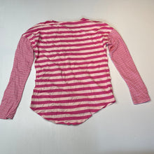 Load image into Gallery viewer, Girls Target, pink stripe cotton long sleeve top, EUC, size 10,  
