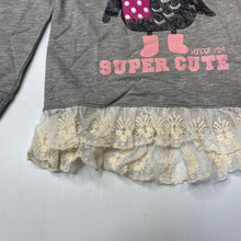 Load image into Gallery viewer, Girls Wonder Kids, lace trim lightweight sweater / top, NEW, size 6,  